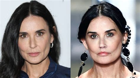 demi moore face revealed.